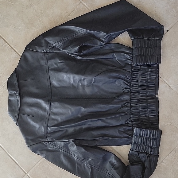 M by Madonna Leather Jacket size 4 - Picture 5 of 9